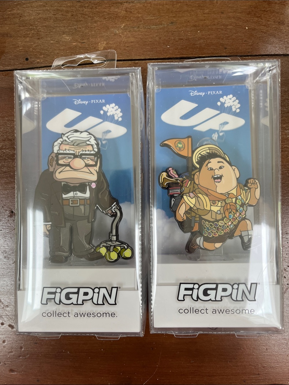FiGPiN Disney•Pixar UP Carl and Russell Pin Set